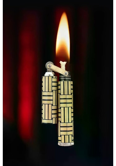Caka Lighter Milano Desen Gold Benzinli Çakmak - Ckl-010