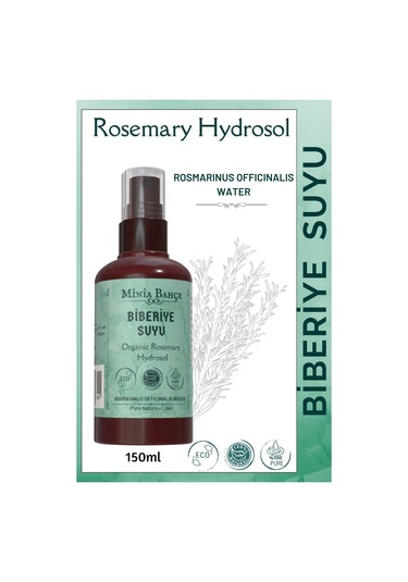 Minia Bahçe Biberiye Suyu 150 ML