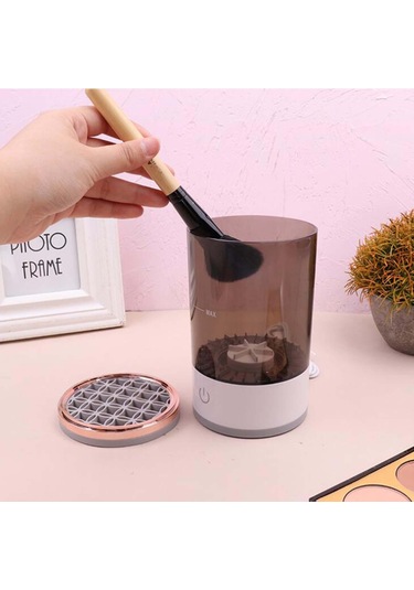 Suntek Makyaj Fırçası Temizleme Makinesi Usb Kurutucu Otomatik