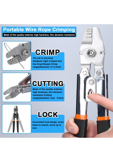 Konesam Yüksek Dayanıklı Metal Tel Kıskaç Yej-122o - Ergonomik Tutma Ve Hassas Sıkma İçin İdeal Araç Siyah