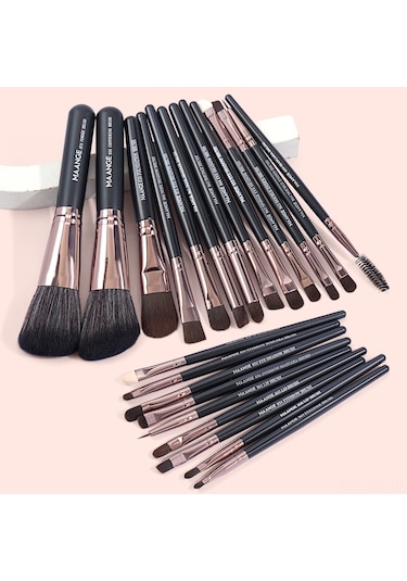 Reedark 22 Parça Yumuşak Ve Yoğun Kıllı Profesyonel Fondöten Fırçası Seti - Tüm Makyaj İhtiyaçları İçin