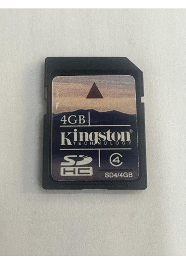 4 Gb Sd Kart 4 Gb Sd Hafıza Kartı