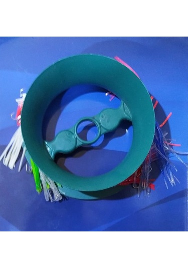 Sırtı Takımı-10 Lu Ortaboy-Ahtopot-70Mm-Misine 100Mt-Kol-70Cm