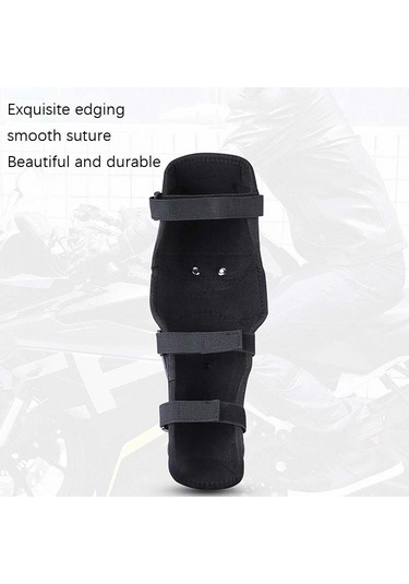 Sones Pro-Bikerker Rh-1010 Motosiklet Sıcak Tutma Anti-Düşme Paslanmaz Çelik Koruyucu Dişli Dizlik + Dirseklik