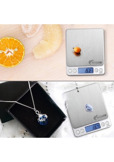 Techmaster I-2000 Dijital Hassas Mutfak Tartısı 500 G - 0.01 G