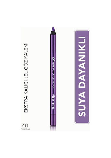 Flormar Extreme Tattoo Akmayan Kajal Göz Kalemi 011 Purple Blaze