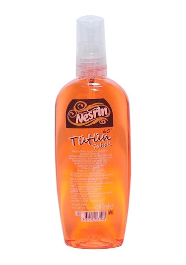 Nesrin 60 Derece Tütün Kolonyası Sprey Pet Şişe 160 ML