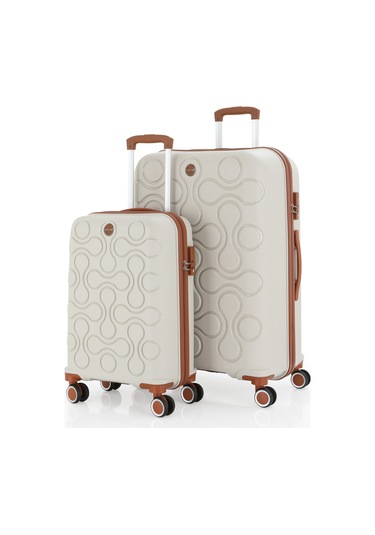 Mçs Polipropilen 2li Valiz Seti Büyük & Kabin V376 S23sy1000050-set 11139 2'li Set Çok Renkli