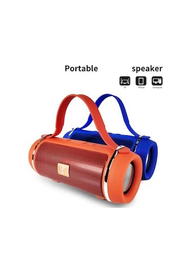 Willowhaven Ebaineng Taşınabilir Kablosuz Hoparlör T Flaş Kart Usb Çalma Stereo Ses Açık Mavi