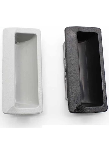 Büyük Plastik Gizli Saplı Demir Gizli Tutar Dosyalama Dolabı Kapı Tutucu Çelik Dolap Kapı Soyunma Tutucu 1 Pcs Siyah T 2.0mm