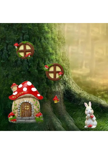 Suntek Peri Bahçe Teraryum Süsleri Için Ağaçlar Mini Peri