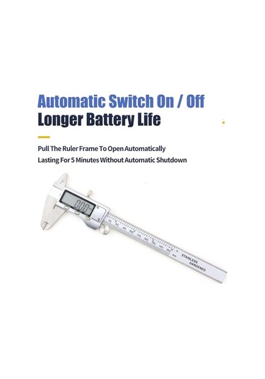 Dancemonkey 0-150mm Lcd Dijital Kumpas, Elektronik Sürmeli Kumpas Diğer