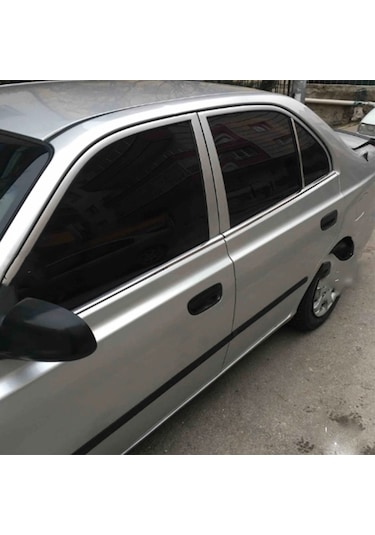 Hyundai Accent Milenyum 2000-20005 4 Parça Cam Çıtası Krom Pas.çe