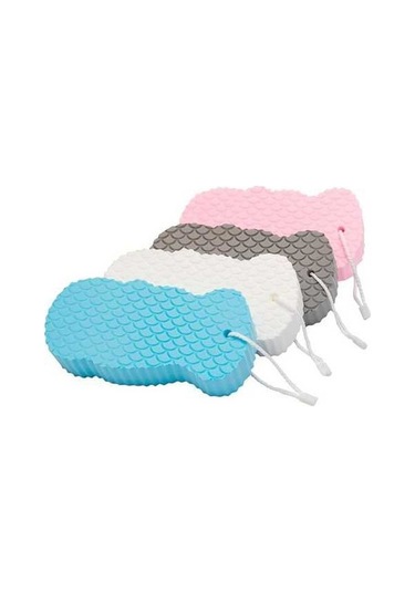 Fortunelane 2 Adet 3d Duş Sporu - Yumuşak Pva Deri Ölü Hücrelerini Temizleyen Kuru Cilde Uygun Gelen Alet Diğer