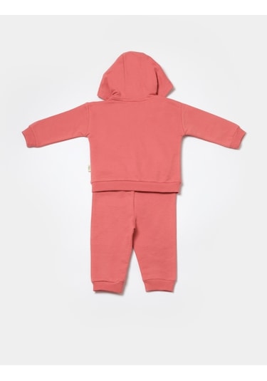 BabyCosy Organik Kapüşonlu Sweatshirt & Pantolon Seti Csy8002 001