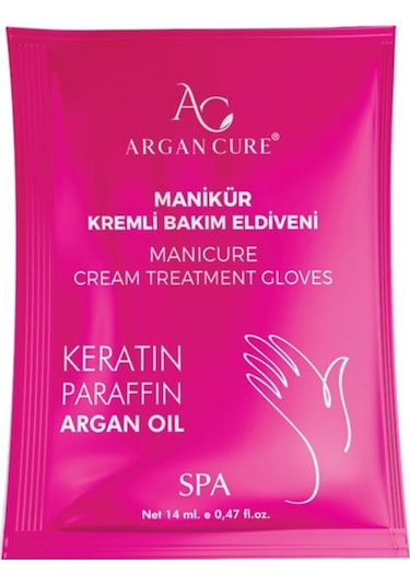 Argan Cure Manikür Kremli Bakım Eldiveni
