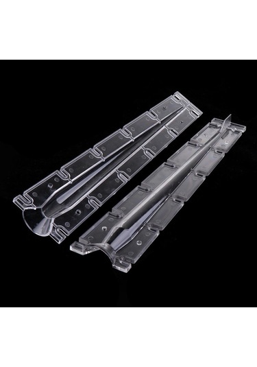 Suntek Plastik Şeffaf Mum Kalıpları İnce Konik Sabun Kalıp