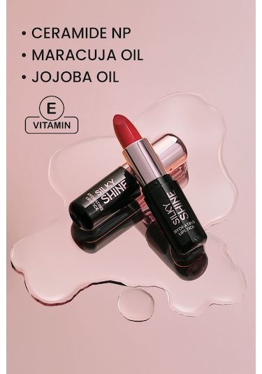 Golden Rose Silky Shine Hydrating Lipstick Nemlendirici Parlak Ruj No:216