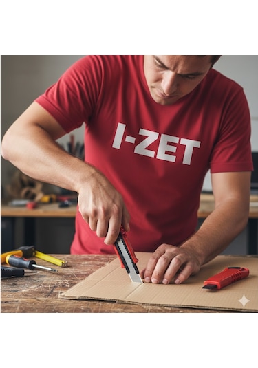 I-zet 18 Mm Profesyonel Maket Bıçağı 24 Adet
