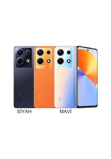 İnfinix Note 30 X6833b Arka Kapak Pil Kapağı Siyah