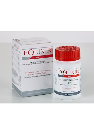 Folixir Takviye Edici Gıda 60 Tablet