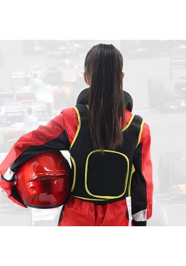 Suntek Çocuk Kart Göğüs Koruyucu Nefes Alabilir Hafif Çok Bel 65cm