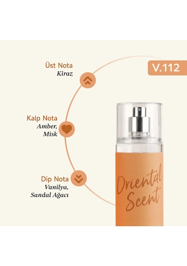 Mad V112 Kadın Perfume Body Mist 200 ML