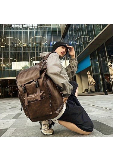 Xuweiwei Erkekler Büyük Kapasiteli Çok Bölmeli Sırt Çantası - Black Large Capacity Multi Function "value":"mavi"