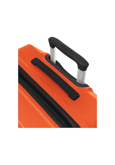 Unisex 4 Tekerli Kilitli Büyük Boy Valiz Bavul Turuncu