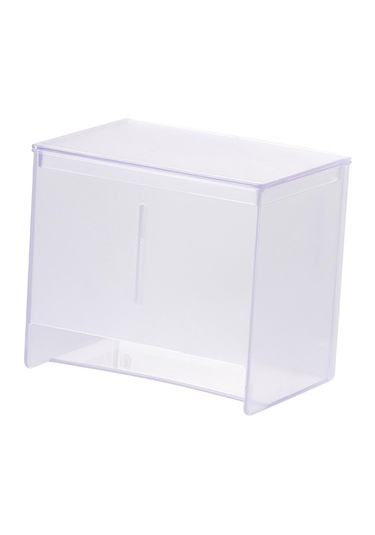 Homyl Duvara Monte Doku Kutusu Kapağı Şeffaf-12x13,5x9,2cm Şeffaf 12x13,5x9,2cm