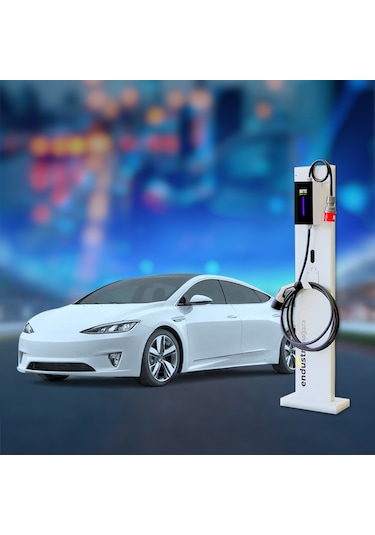 Sgstec Home 7.4kW -11kW - 22kW Type2 32A 5 M Kablolu Elektrikli Araç Şarj Cihazı