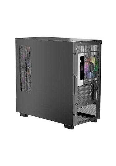 1st Player Mıku Mi5 Siyah 750w 80+ Argb Temperli Cam M-atx Kasa