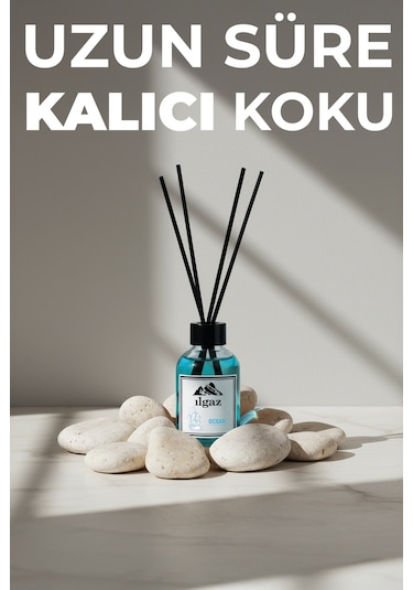 Ilgaz Okyanus Esintisi Bambu Çubuklu Oda Kokusu 110 ML + Yedek Şişe 200 ML