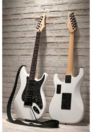Torres Guson Std-20wh Beyaz Dsp Elektro Gitar Hss Tremolo Modern Seri - 8697014389341