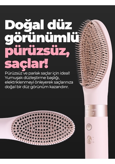 Pirantech Ks-611 Airwrap 6in1 Saç Şekillendirme Seti Pembe