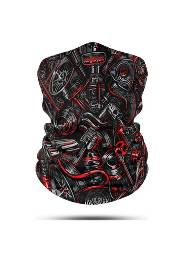 Daırb0101 - Çok Amaçlı Bandana Motosiklet Boyunluk Balaklava Outdoor Yüz Maskesi Kayak Maskesi Çok Renkli