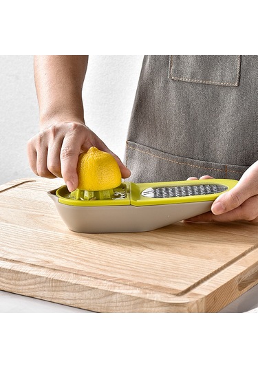 Lichen Çok Fonksiyonlu Meyve Suyu Sıkacağı, Limon Sıkacağı, Yeşil