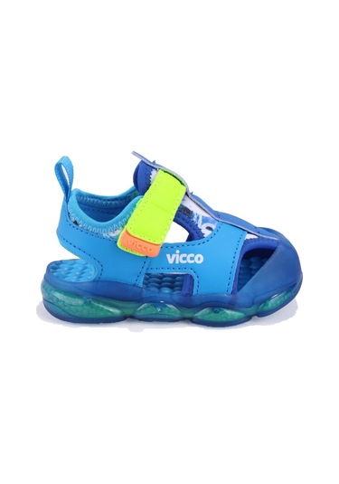 Vicco Live 332b525y217 Lacivert Ortopedik Günlük Işıklı Erkek Çocuk Spor Sandalet Lacivert