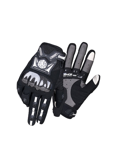 Motosiklet Eldiveni Carbon Fiber Koruma Aşınmaya Karşı Dirençli Telefon Dokunmatik Motor Eldiven