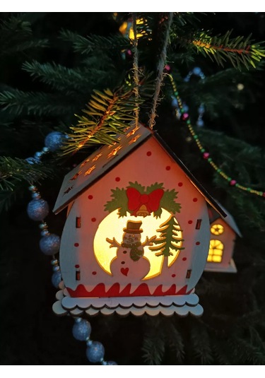 Magnitura.ru Aydınlatmalı 5 Adet Yılbaşı Ağacı Süsü 258657396 Anne