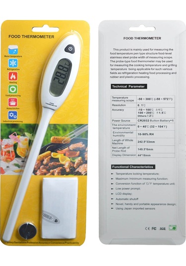 Benetech Gm1311 Lcd Ekranlı Gıda Termometresi