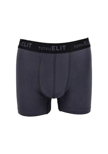 Tutku Elit Erkek Modal Elastan Spor Boxer 6'lı 1252 X Füme