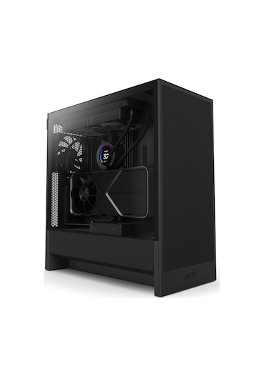 Nzxt H5 Flow 2024 CC-H52FB-01 2 Fanlı Atx Bilgisayar Kasası - Siyah