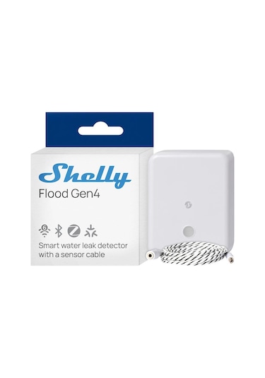 Shelly Flood Gen4 Akıllı Su Kaçak Sensörü