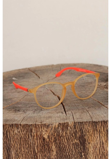 Dodes Dodes Sarı Renk Oval Turuncu Renk Bayan Gözlük Tg27gg517 Çok Renkli