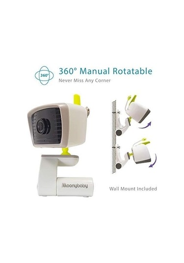 Moonybaby Split 30 2 Kameralı Ve Sesli Bebek Monitörü