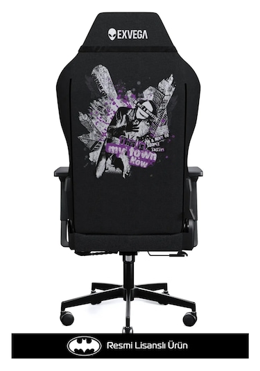Exvega Andromeda 2025 Joker Killer Smile Masajlı Oyuncu Koltuğu D