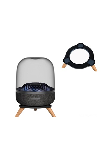 Suofeng Ahşap Ve Akrilik Malzemeyle Yapılmış, Ses Gürültüsünü Azaltan 23x24x7 Cm Hoparlörüstü Stand 280 Gr