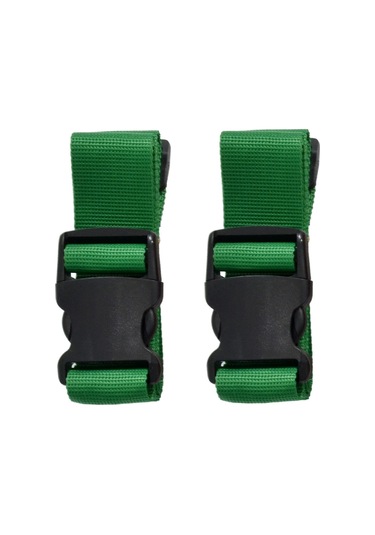 Tarix Valiz Bavul Emniyet Kemeri 2 Adet - Yeşil