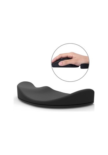 Silikon Bilek Desteği Mouse Pad Mobil Avuç İçi Dayanağı Ofis El Dayanağı Sağ El Versiyonu
